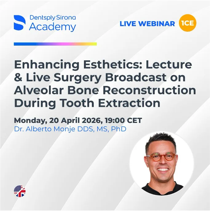 Enhancing Esthetics: Lecture & Live Surgery Broadcast on Alveolar Bone Reconstruction During Tooth Extraction